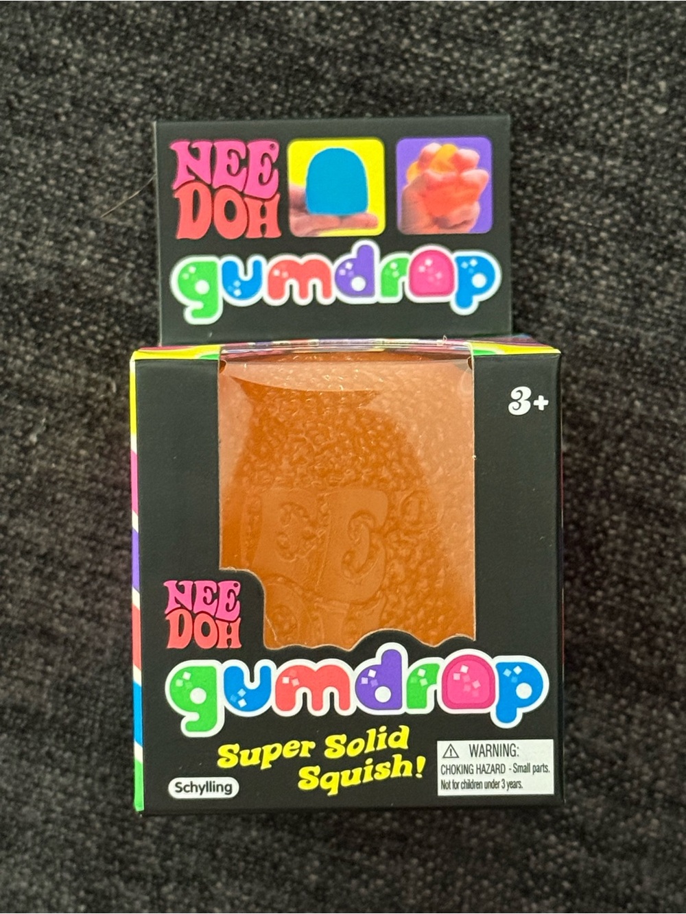Gumdrop Super Solid Squish! in Orange